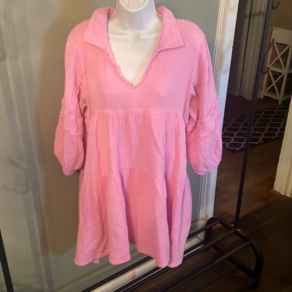 Pink dress by &merci